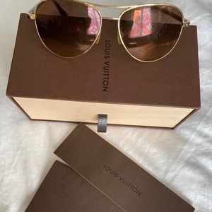 authentic LOUIS VUITTON sunglasses
